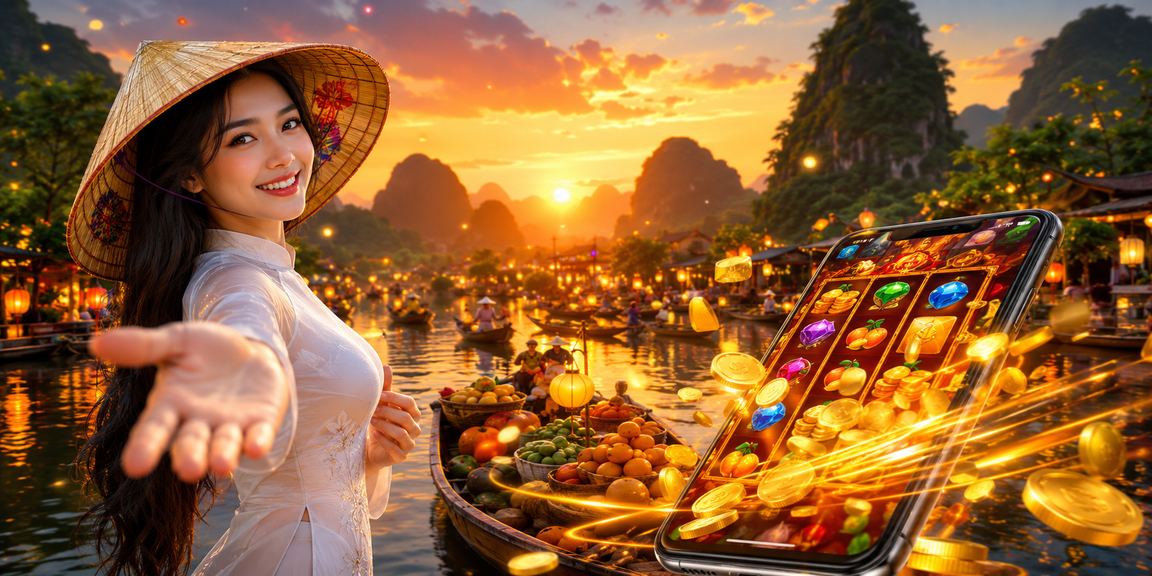 Người dùng Việt Nam chơi slot game trực tuyến trên điện thoại Android tại Ninh Bình